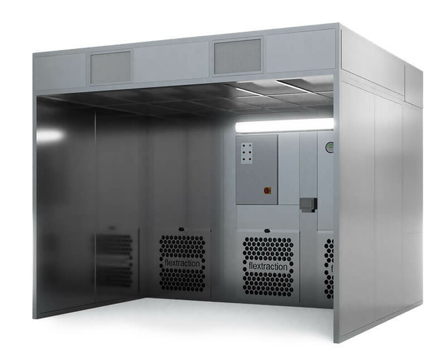 Flextraction Downflow Booth Features 2019