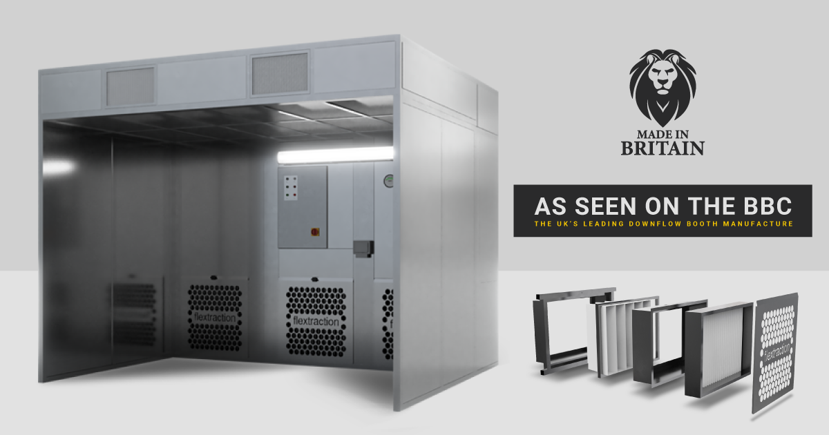 Downflow Booths Dust Extraction Technology Flextraction Ltd