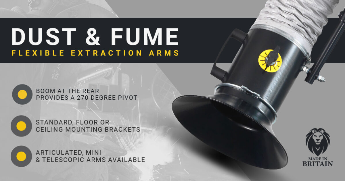 Dust and Fume Extraction Arms Flextraction Ltd