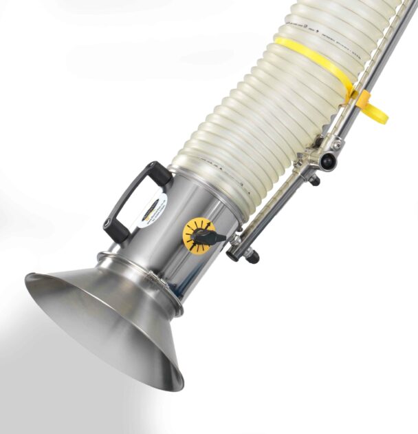 Complete range of dust extraction arms offered with a 5 year warranty